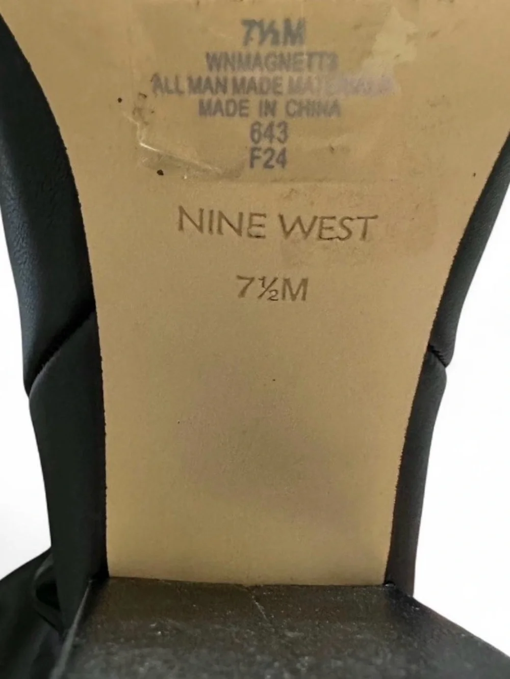 Nine West Black Heel Pumps
